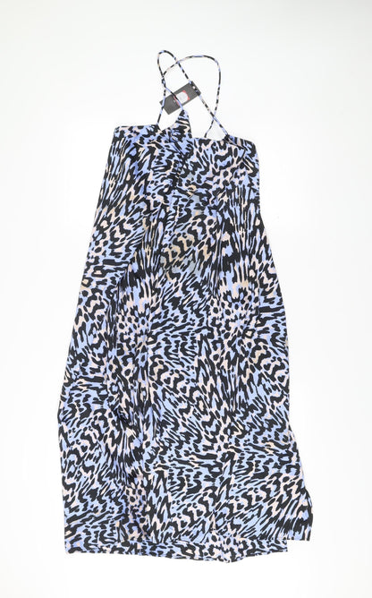 Et Vous Women’s Multicoloured Animal Print Slip Dress Size 20