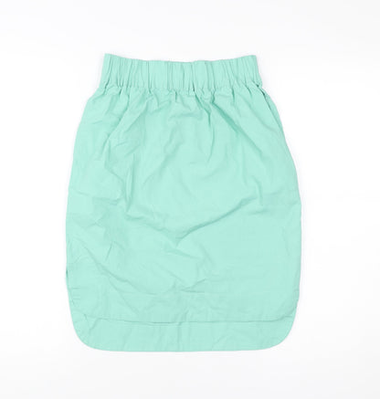 Gorman Women’s Green Size 6 Cotton Knee Length Skirt