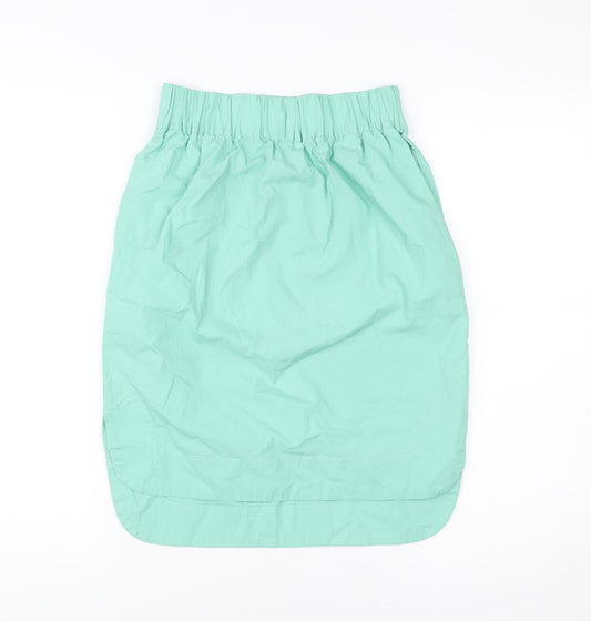 Gorman Women’s Green Size 6 Cotton Knee Length Skirt