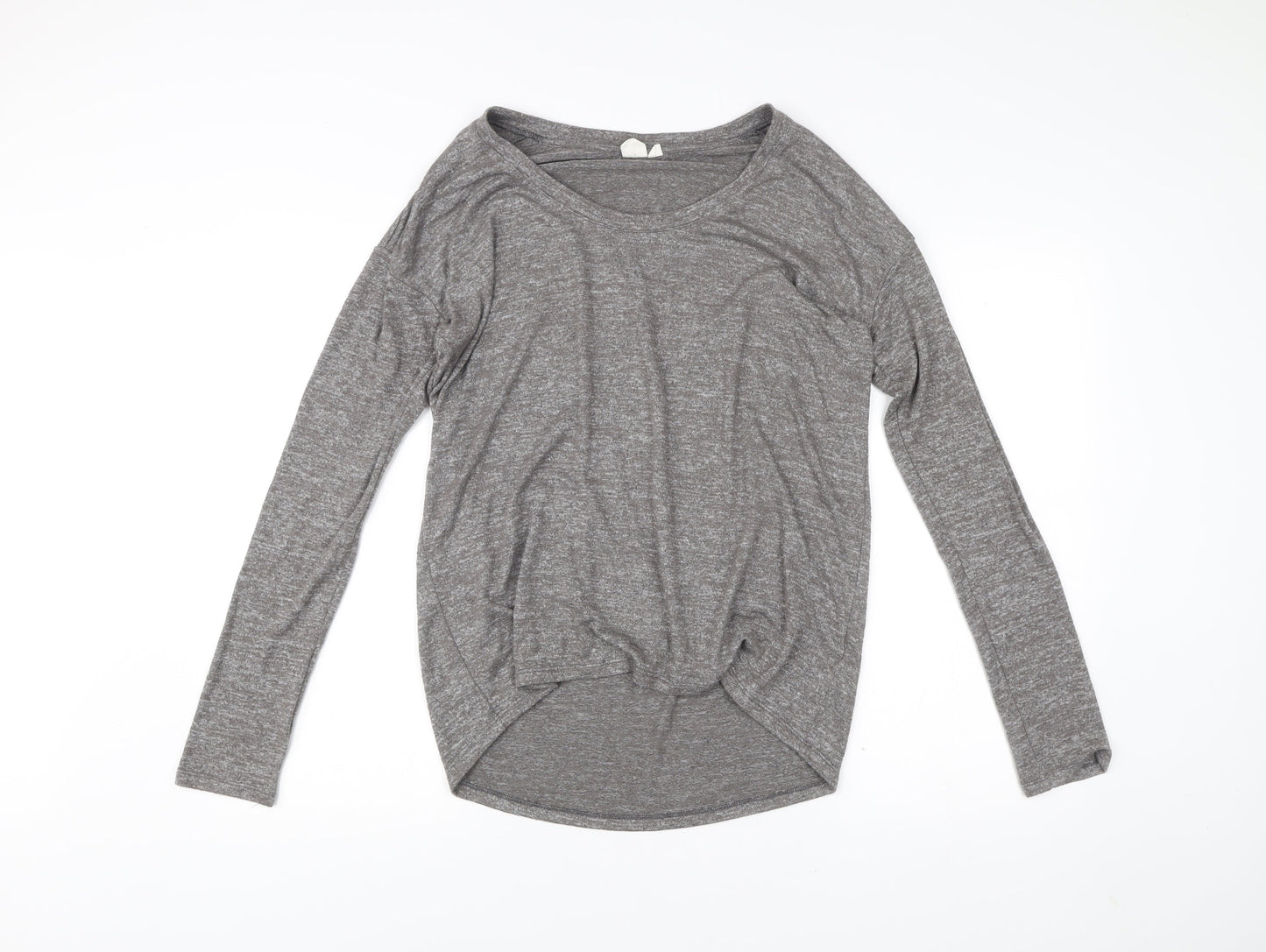 Gap Women’s Grey Scoop Neck Pullover Jumper Size M Long Sleeve