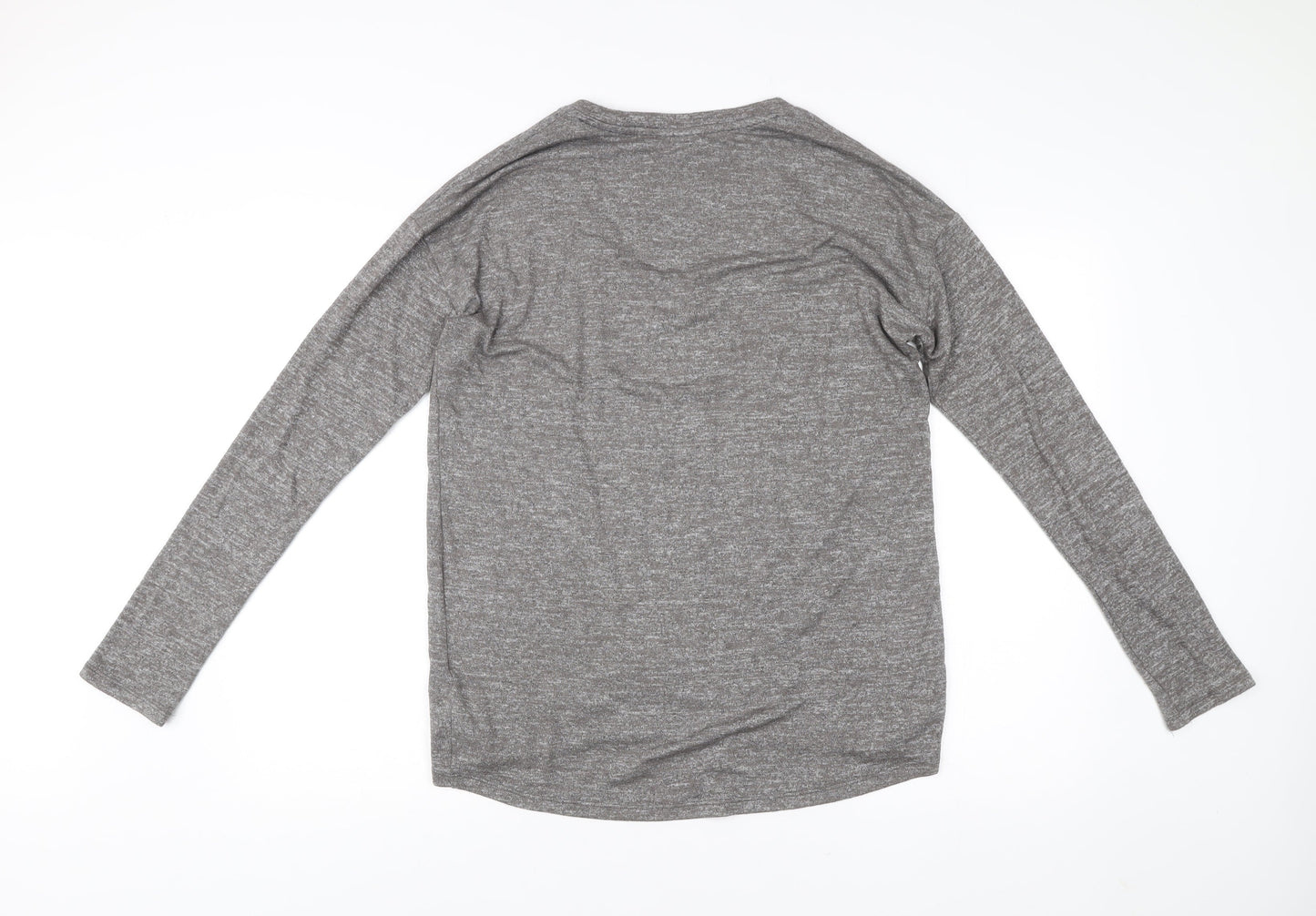 Gap Women’s Grey Scoop Neck Pullover Jumper Size M Long Sleeve