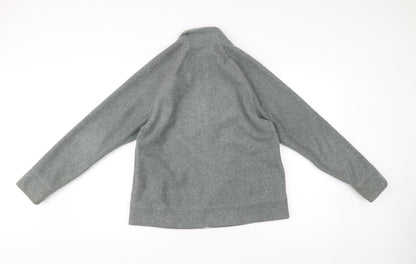 Marks and Spencer Women’s Grey Full Zip Fleece Jacket UK 14
