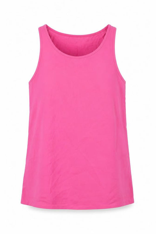 French Connection Women’s Pink Tank Top Size S Scoop Neck Summer