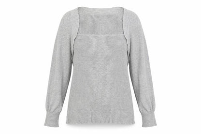 Next Womens Grey Size 20 Pullover Jumper Long Sleeve Knitwear