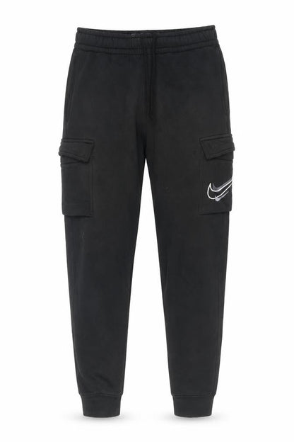 Mens UK Size S Nike-activewear Regular Fit Jogger Black Trousers