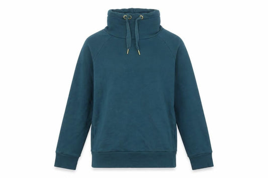 Editor's Cut Women's Blue Cotton Pullover Sweatshirt UK 12