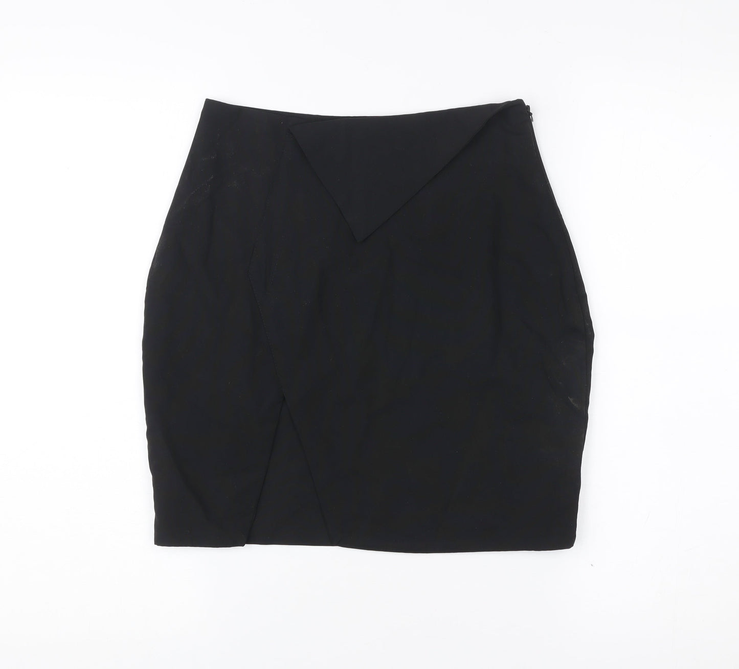 Misspap Women’s Black Size 8 Pencil Skirt High Waist Lined