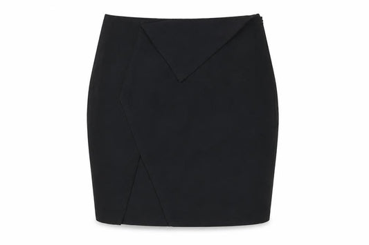 Misspap Women’s Black Size 8 Pencil Skirt High Waist Lined