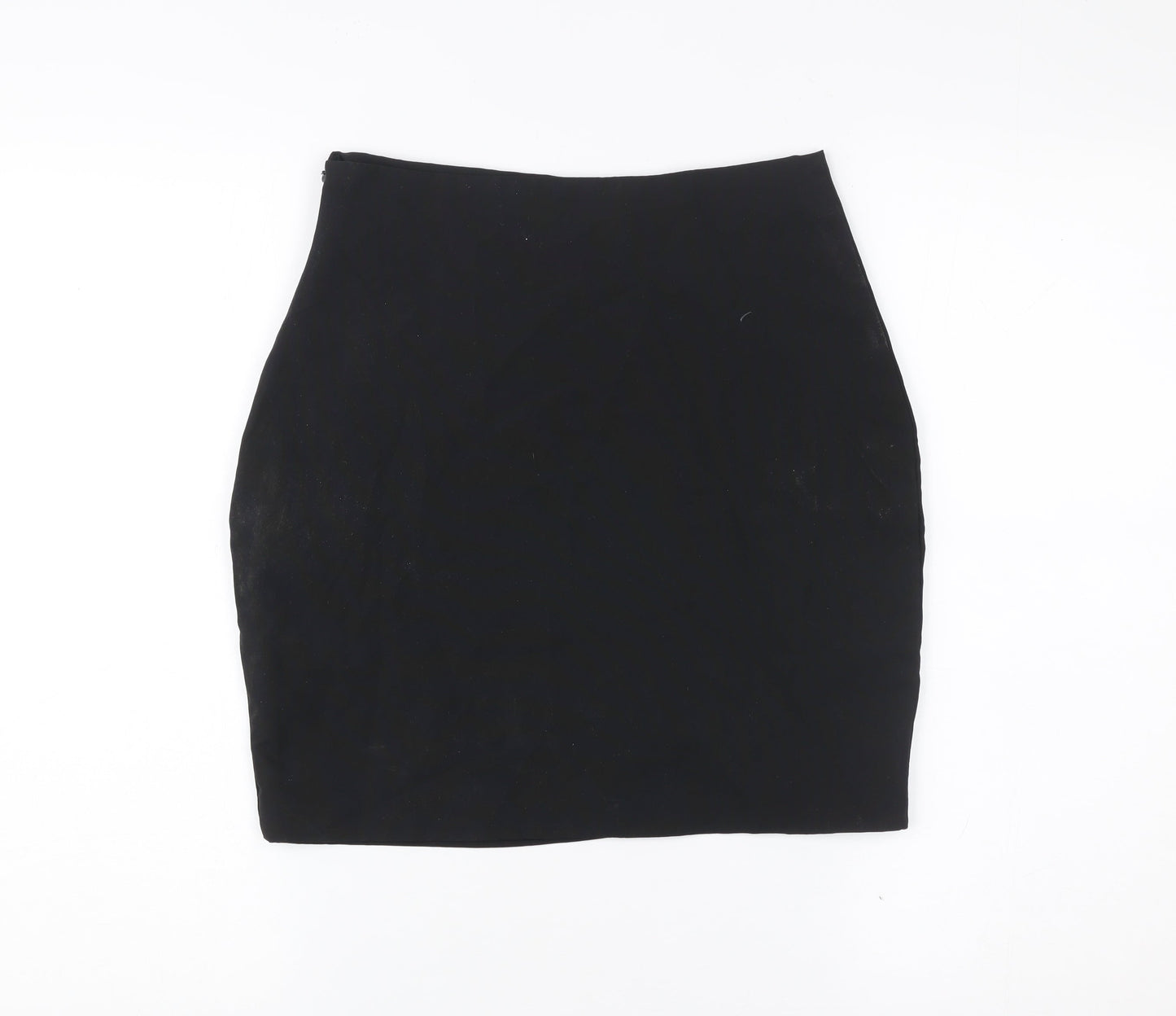 Misspap Women’s Black Size 8 Pencil Skirt High Waist Lined