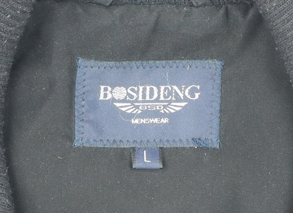 Bosideng Mens Brown Cotton Waistcoat Bodywarmer Jacket L