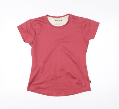 Womens UK Size 12 Regatta Red Basic T-Shirt