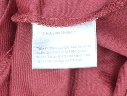 Womens UK Size 12 Regatta Red Basic T-Shirt