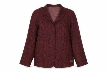 Marks & Spencer St Michael Womens Red Paisley Blazer UK 18