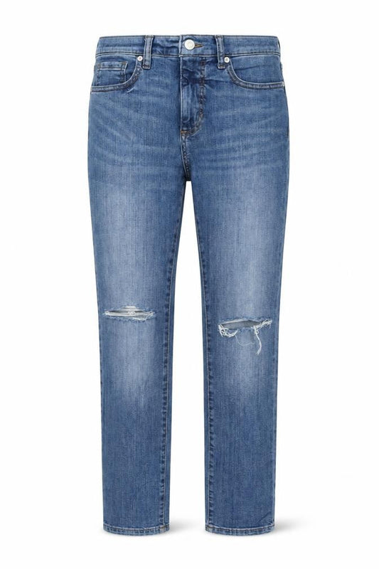 Banana Republic Womens Blue Straight Leg Jeans Size 29 Distressed