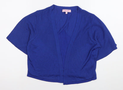 Marks and Spencer Per Una Women’s Blue Knit Cardigan Size 12