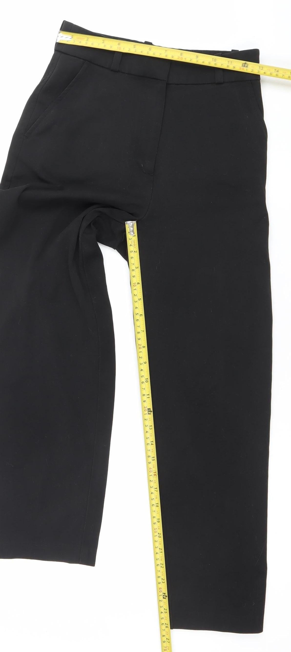 H&M Women’s Black Slim Fit Dress Pants Trousers Size 8 Workwear