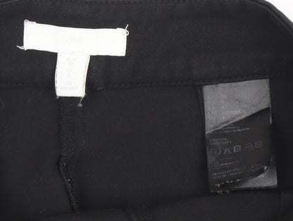H&M Women’s Black Slim Fit Dress Pants Trousers Size 8 Workwear