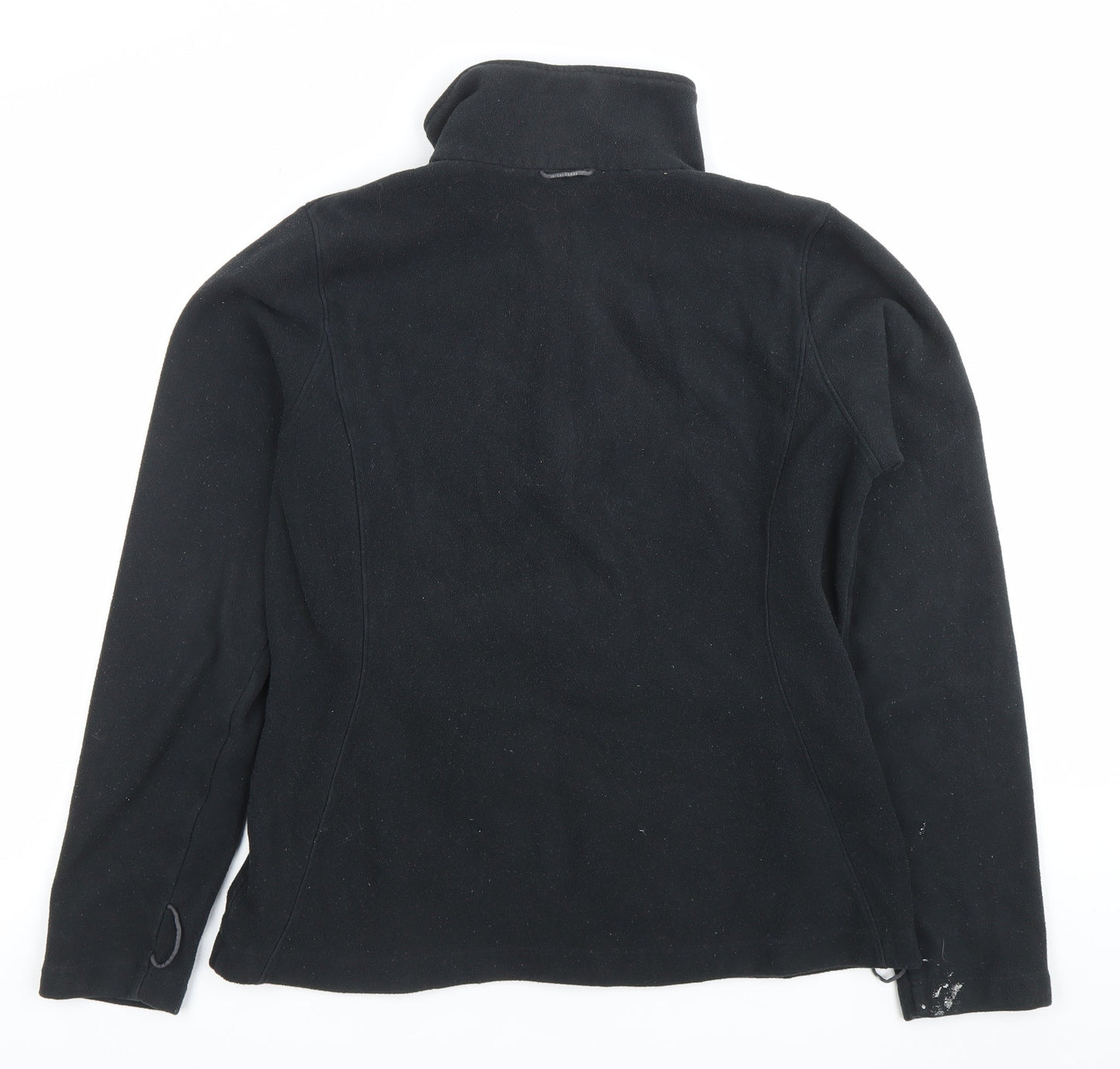 Columbia Women’s Black Fleece Jacket Size M Full Zip Outdoor