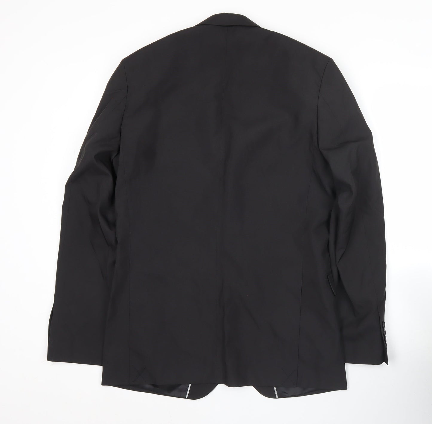 Cedar Wood State Men’s Black 36R Regular Fit Blazer Jacket