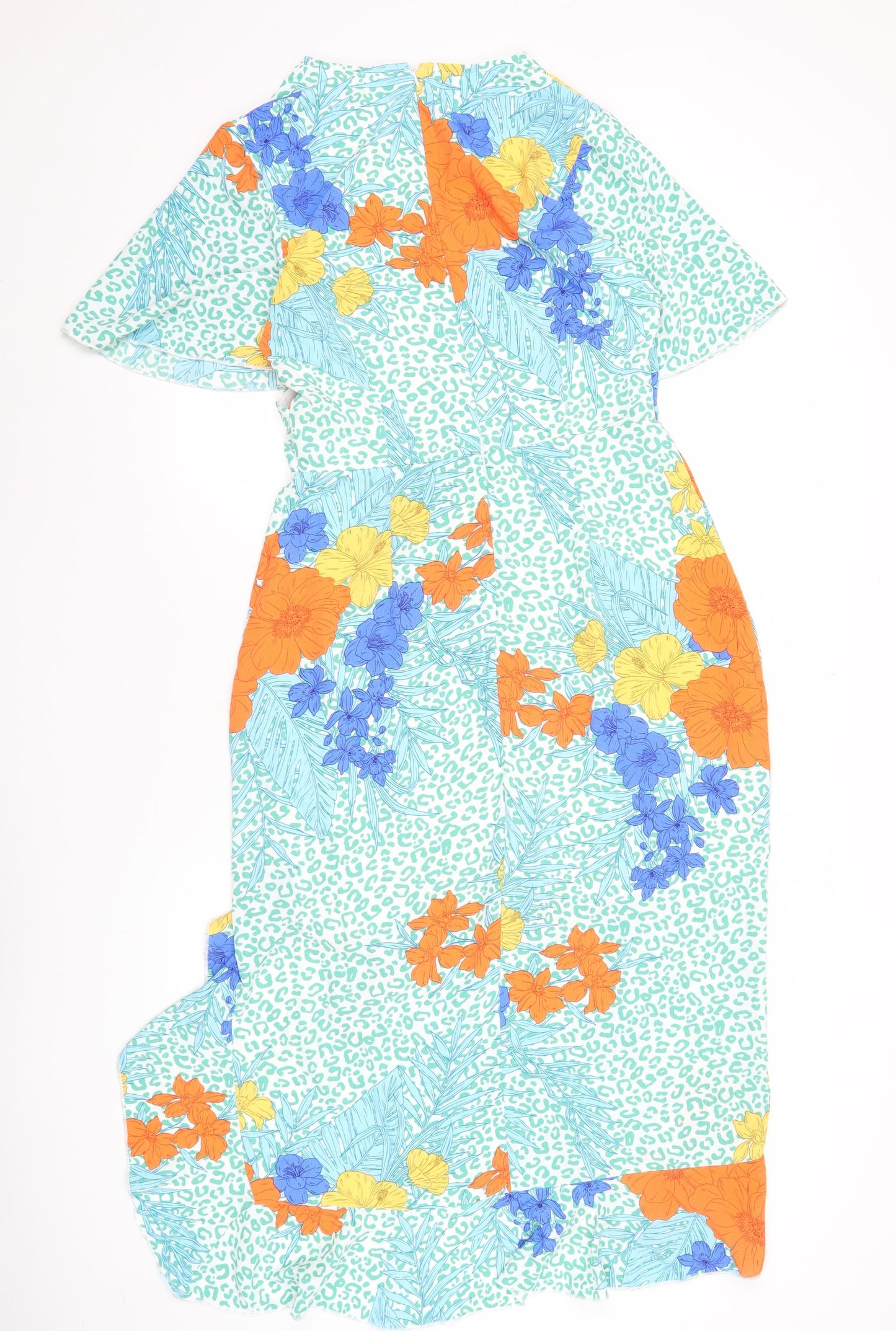 Girl In Mind Women’s Multicoloured Floral Bodycon Dress Size 10