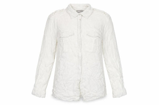ASOS Women’s White Size 8 Long Sleeve Button-Up Shirt