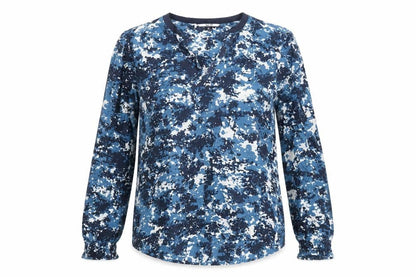 Womens UK Size S Tommy Hilfiger Blue Tunic Blouse