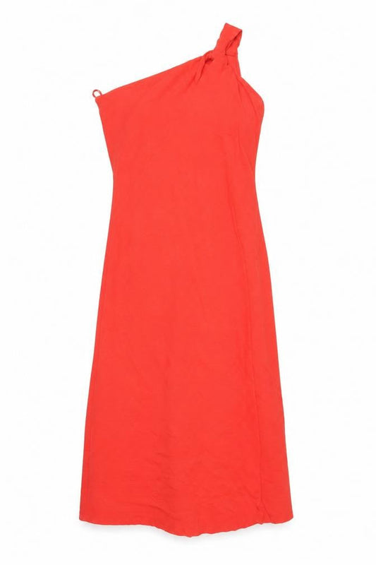Marks and Spencer Women’s Red Size 14 Slip Dress Sleeveless Summer