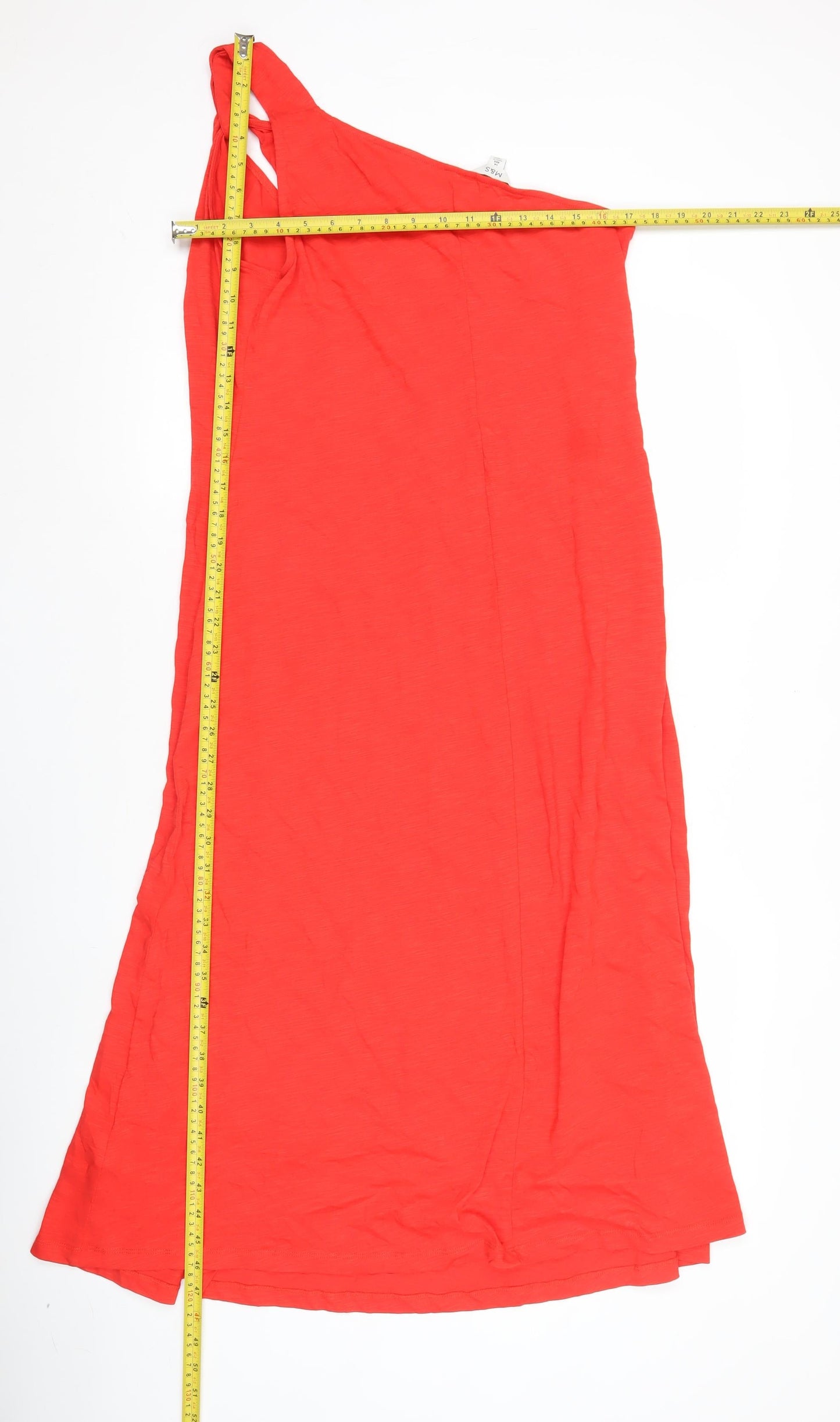 Marks and Spencer Women’s Red Size 14 Slip Dress Sleeveless Summer