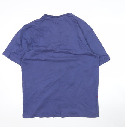 Mens UK Size M Easy Blue  T-Shirt