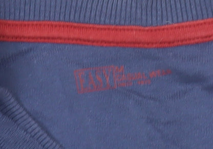 Mens UK Size M Easy Blue  T-Shirt