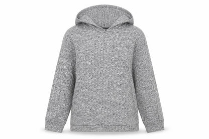 Boohoo Women’s Grey Hoodie Size 10 Polyester Blend Pullover