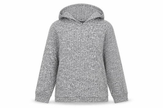 Boohoo Women’s Grey Hoodie Size 10 Polyester Blend Pullover
