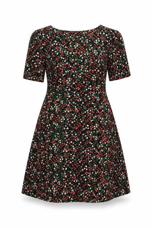 Marks and Spencer Women’s Multicoloured Floral A-Line Dress Size 10