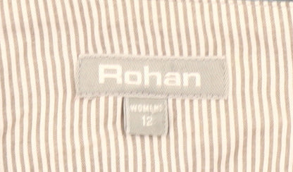 Womens UK Size 12 Rohan Straight & Pencil Chambray Skirt