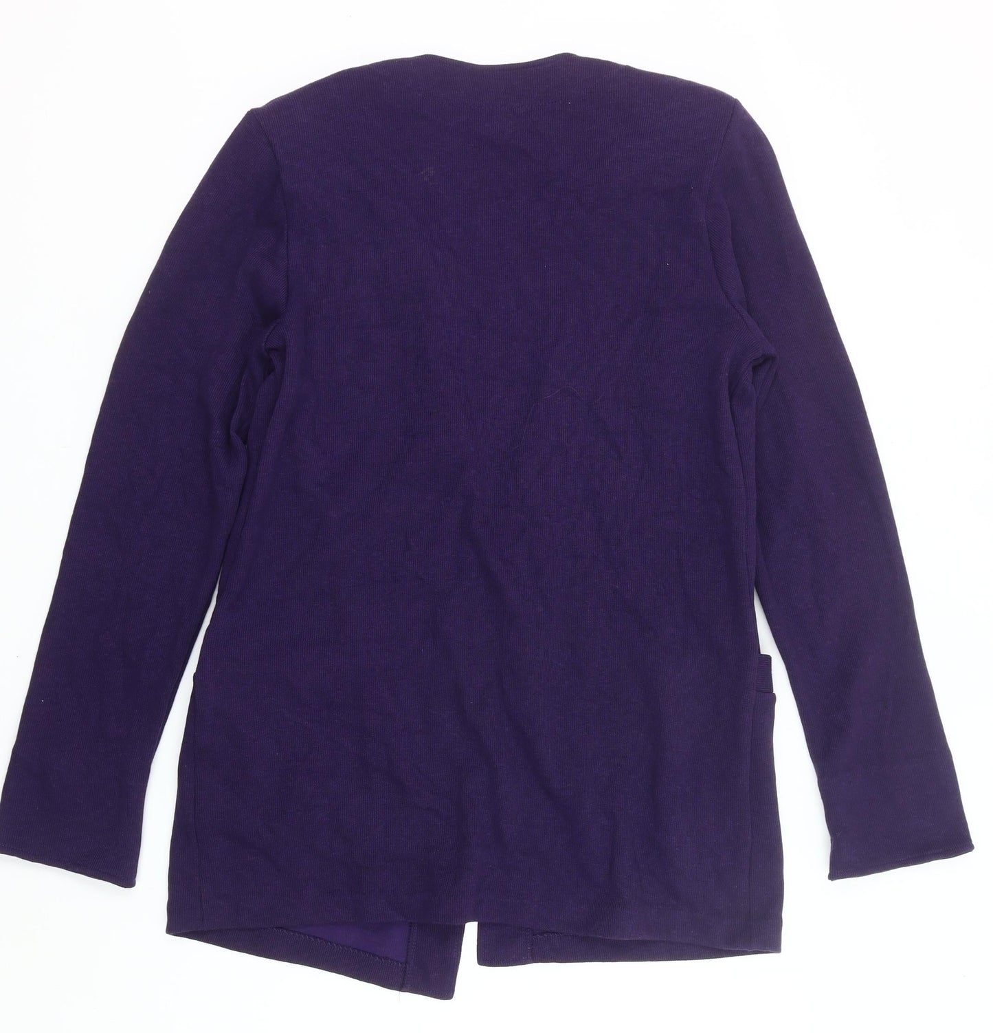 Weekenders Women’s Purple Cardigan Knit Long Sleeve Size S