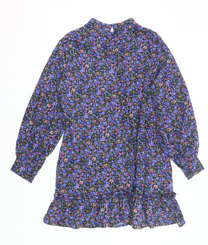 Boohoo Women’s Multicoloured Floral Shift Dress UK 18 Plus