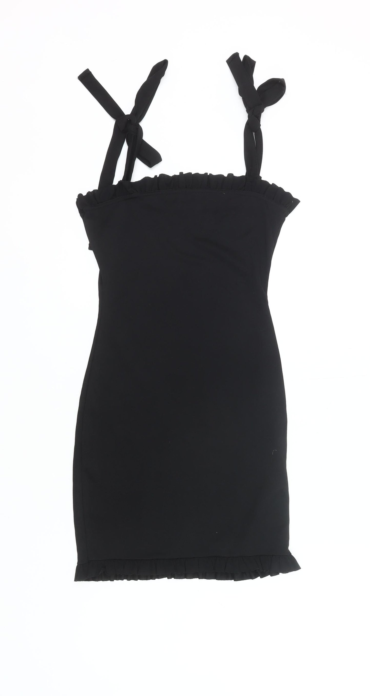PrettyLittleThing Women’s Black Size 6 Bodycon Mini Dress