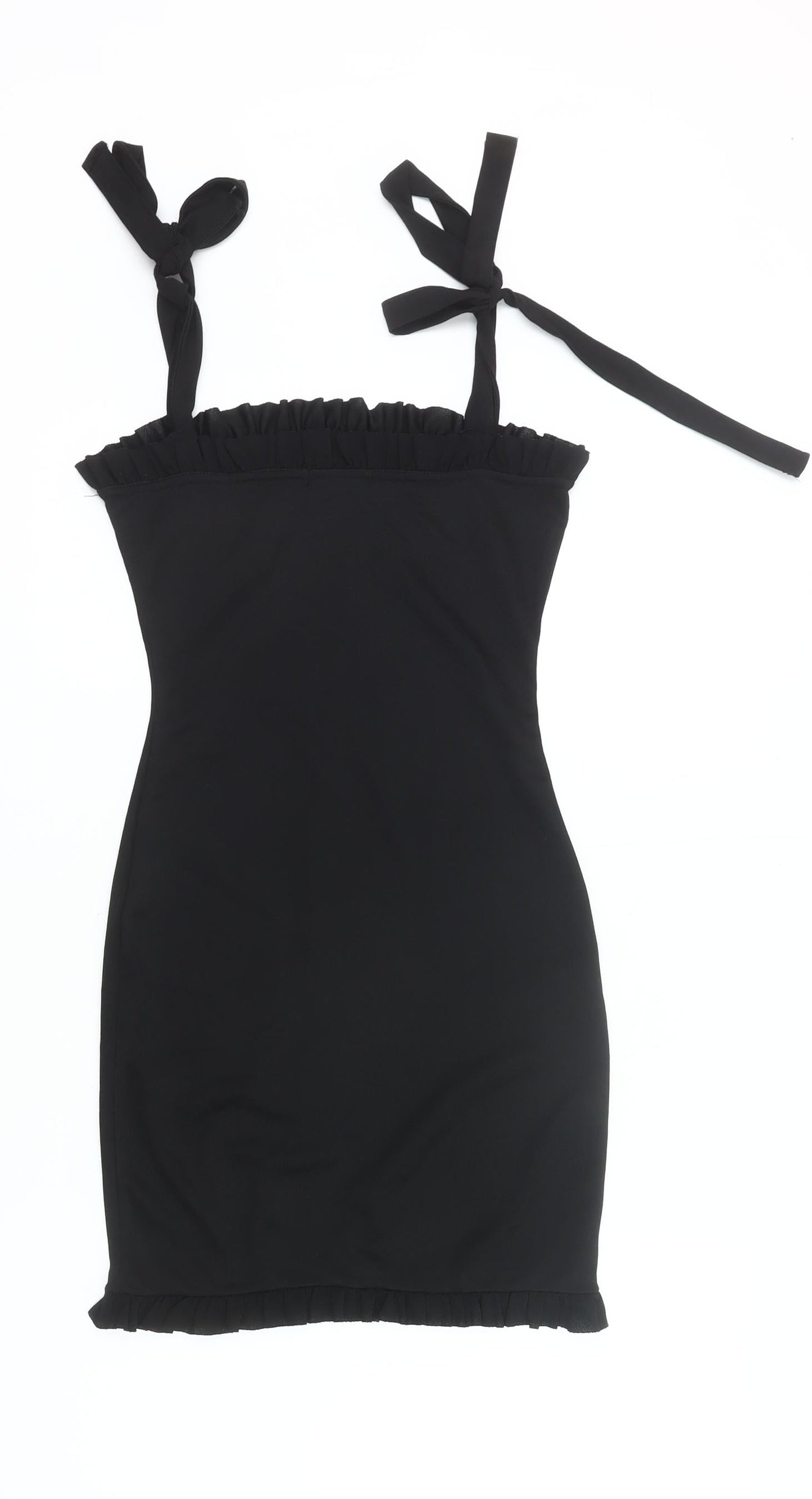 PrettyLittleThing Women’s Black Size 6 Bodycon Mini Dress