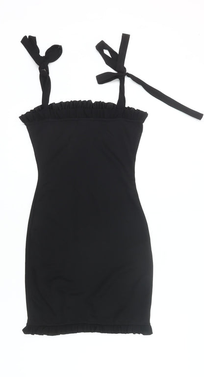 PrettyLittleThing Women’s Black Size 6 Bodycon Mini Dress