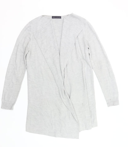 Marks and Spencer Women’s Grey Knit Open Cardigan M
