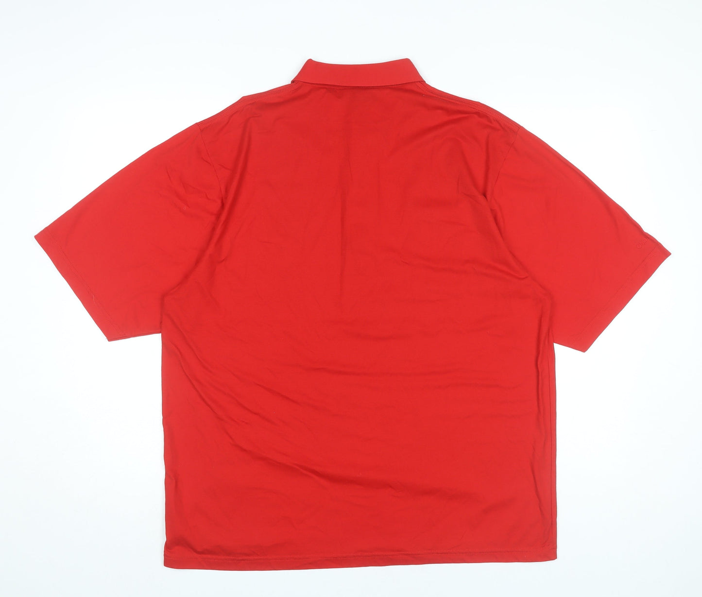 Glenmuir Men’s Red Polo Shirt L Cotton Blend Golf Casual