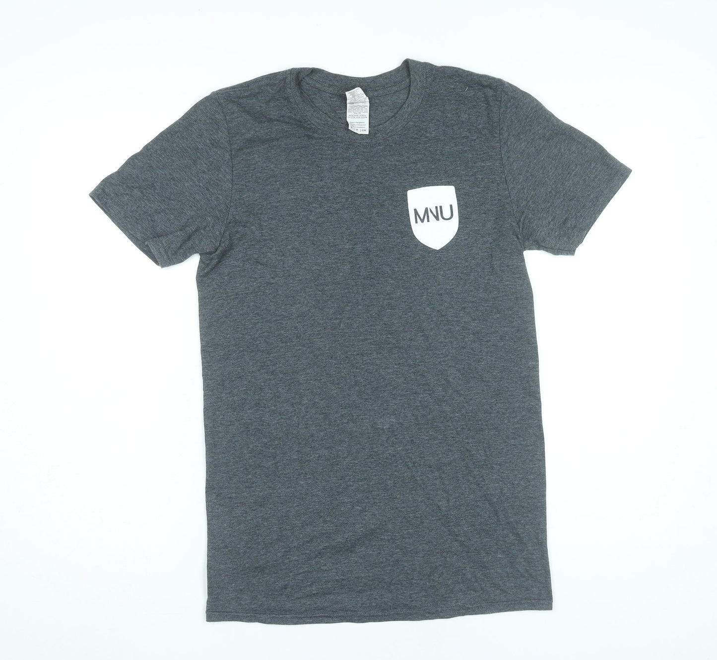 Mens UK Size S Gildan Grey  T-Shirt