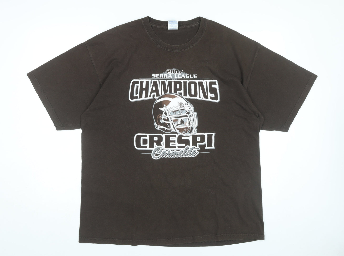 Mens UK Size XL Gildan Brown  T-Shirt