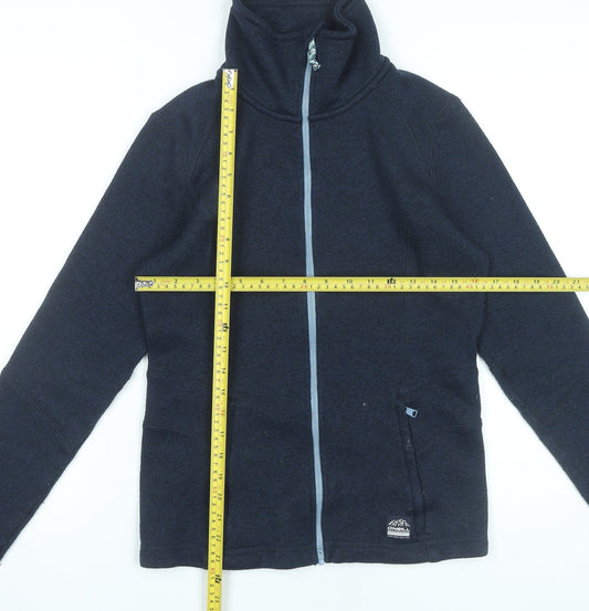 O'Neill Womens Blue Full Zip Fleece Jacket Size 12 Outdoor