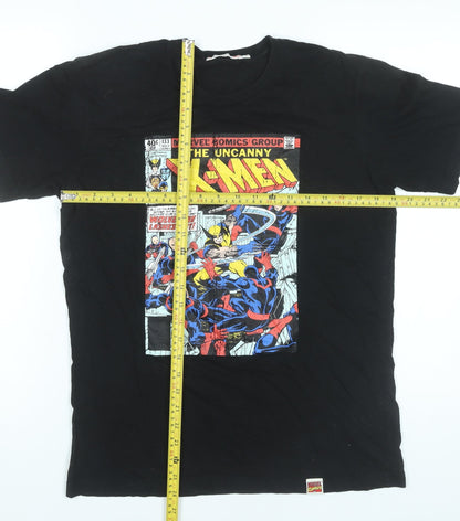 Uniqlo Marvel X-Men Men’s Black L Graphic T-Shirt Wolverine Comic