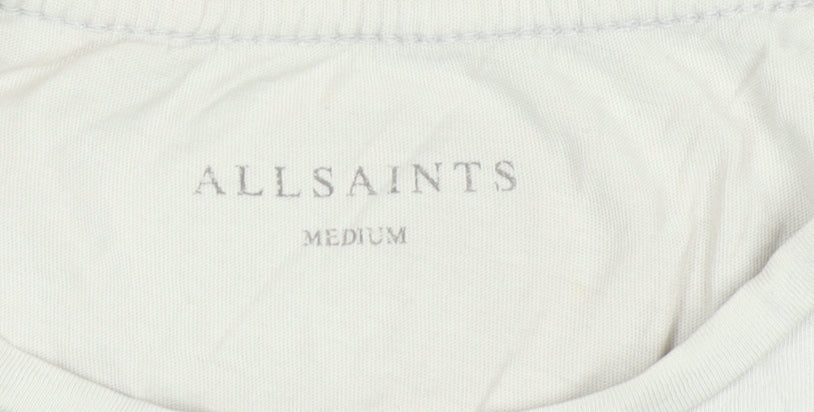 Mens UK Size M AllSaints Beige  T-Shirt