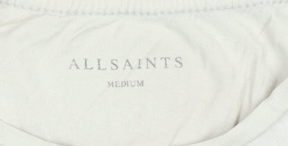 Mens UK Size M AllSaints Beige  T-Shirt