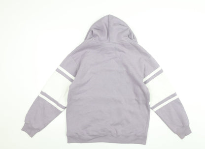 Hollister Men’s Purple Hoodie XS Pullover Malibu Graphic Print