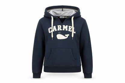 Blue 84 Women's Navy Pullover Hoodie Sweatshirt Size S Carmel Logo
