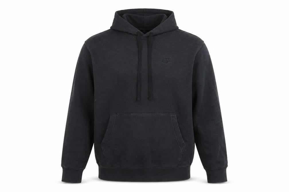 Mens UK Size M Nike Black Pullover Hoodie